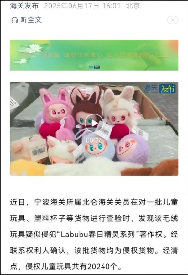 财富策略 中国海关完全沉浸在自己的标题艺术中了