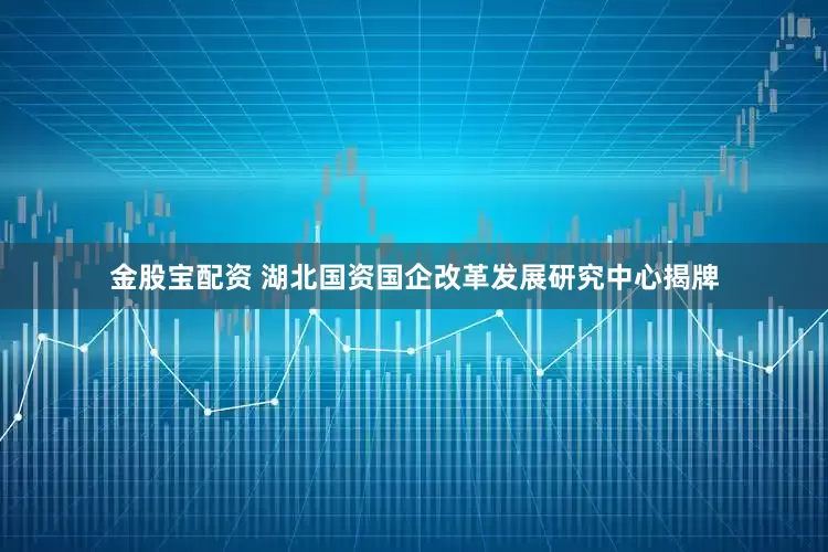 金股宝配资 湖北国资国企改革发展研究中心揭牌
